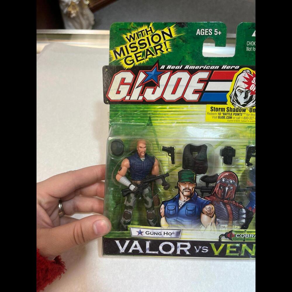 GI Joe Gung Ho Cobra Viper 3.75" Action Figure‎ 2-pack Valor Vs Venom 2005 - Picture 2 of 8